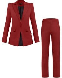 Tia Dorraine - Illusion Classic Tailored Suit - Lyst