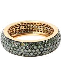 Artisan - 14K Diamond Full Eternity Band Ring - Lyst