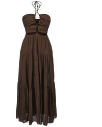 Smart and Joy - Front Cut-Out Strappy Maxi Summer Dress - Lyst