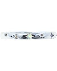 NASI SILVER - Scatter Band Both Sides Now Ring Ocean Edition Star Ring - Lyst