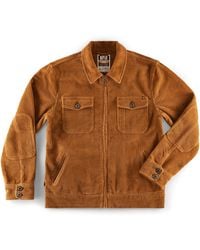 &SONS Trading Co - Neutrals Cord Cab Coat Tan - Lyst