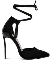 Rag & Co - Rule-Breaker Lace Up Stiletto Sandals By Rag & Co - Lyst