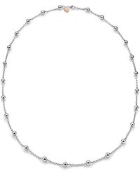 Unaloe - Modern Long Sterling Beaded Necklace – Minimalist Chain Necklace For - Lyst