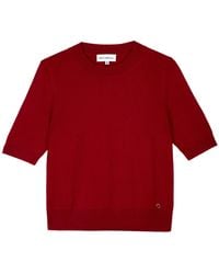 Bel Cashmere - Roma Cashmere Sweater Burgundy - Lyst