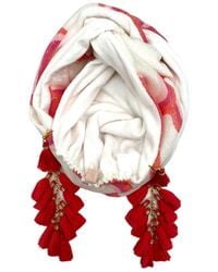 Julia Clancey - Raspberry Link Sequin & Terry Chacha Turban - Lyst