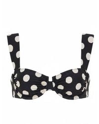 Montce - Polka Dot Bella Bikini Top - Lyst
