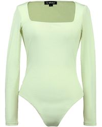 Smart and Joy - Square-Neck Bodysuit - Lyst