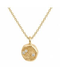 Zoe Alexandria Jewellery - Three Stone Bubble Necklace - Lyst