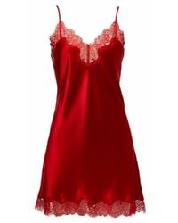 SAINTED SISTERS - Scarlett Chemise - Lyst