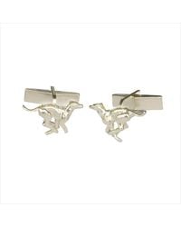 Simon Kemp Jewellers - Running Greyhound Cufflinks - Lyst