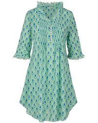At Last - Annabel Cotton Tunic - Lyst