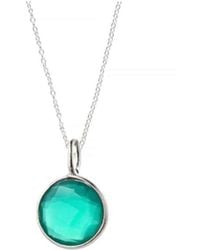 Goddess Charms - Onyx Power Stone Necklace - Lyst