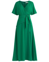 Paisie - Bell Sleeve Maxi Dress In - Lyst