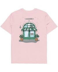 Anchor and Crew - Cotton Gustatory Coffee & Chats Organic Cotton Embroidered T-Shirt - Lyst