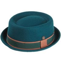 Dasmarca Hats - Leo Hemlock Felt Skimpy Brim Short Brim Rude Boy Mod Style Porkpie Hat - Lyst