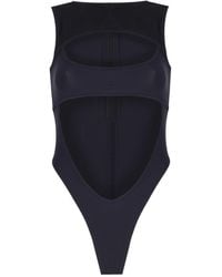 No'design - Thick Strap Cut-Out Bodysuit - Lyst