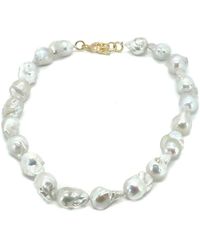 Ebru Jewelry - Timeless Grace Baroque Pearl Necklace - Lyst