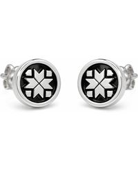 Pearl Code - Handmade Stud Earrings – Geometric Star Design - Lyst