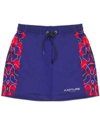Kapture - Neo City Camo Shorts - Lyst