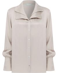 Cansu Xi - Silky Moonlight Shirt - Lyst