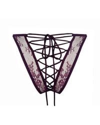 MONIQUE MORIN LINGERIE - Moonstruck Bikini Velvet - Lyst