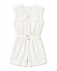 Yumi' - Utility Style Playsuit - Lyst