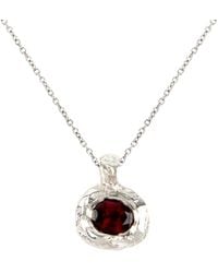 De Roms - Molten Garnet Soul Necklace - Lyst