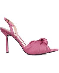 Ginissima - Sofia Satin Sandals, Rose - Lyst