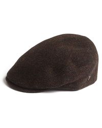 Dasmarca Hats - Justin Chestnut Harris Tweed Flat Cap Made - Lyst