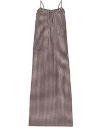 DHARA SHETH DUBAI - The New Classic Gingham Spaghetti Strap Maxi Dress - Lyst