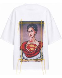 mysimplicated - Oversized T-Shirt With Super-Frida Design W - Lyst