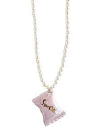 POPORCELAIN - Sweet Porcelain Sweet Candy Pearl Necklace - Lyst