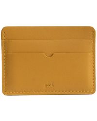 godi. - Handmade Leather Card Case - Lyst