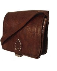 Berber Leather - The Temara Square Saddle Bag - Lyst