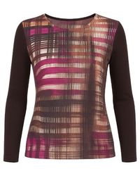 Conquista - Print Long Sleeve Top - Lyst