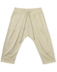 Bradford Row - Neutrals Double Pleated Sweatpants -Cloud - Lyst