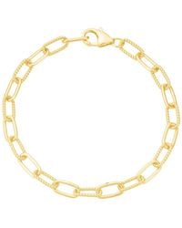 Nazzar - Twist Paperclip Chain Bracelet - Lyst