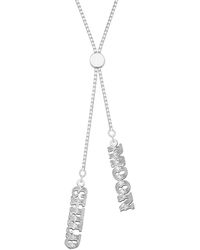 CarterGore - Moon Child Sterling Slider Necklace - Lyst