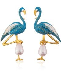 Milou Jewelry - Flamingo Earrings - Lyst