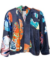 ARTISTA - Bluewater Velvet Cardigan - Lyst
