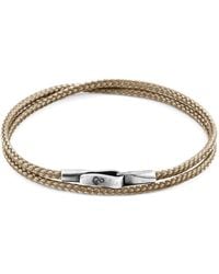 Anchor and Crew - Sand Liverpool & Rope Bracelet - Lyst