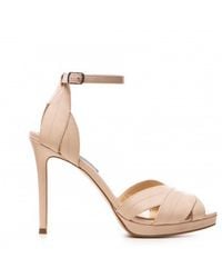 The 5Th Element - Neutrals Powder Rose Smaranda Sandal - Lyst