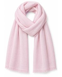 Stovaria - Pastel Cashmere Handwoven Scarf - Lyst