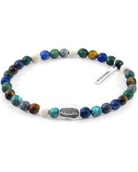 Anchor and Crew - Multicoloured Multi-Gem Gustatory Coffee Bean & Stone Bracelet - Lyst