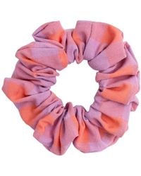 Cafide - Vichy Check Scrunchie Hair Tie, Noa - Lyst