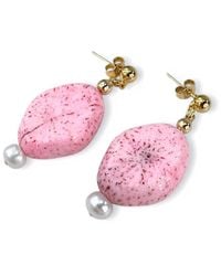 By Virgo - Candy Coral Earring - Lyst
