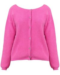 Helen Mcalinden - Greta Cyclamen Cashmere Cardigan - Lyst