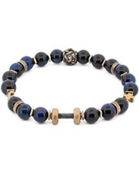 Ebru Jewelry - Tiger's Eye Dumbbell Beaded Bracelet - Lyst