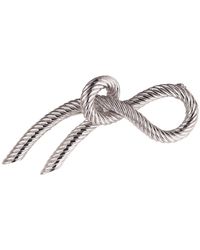 Grosse - Platinum Loop Brooch, Series Trésor - Lyst