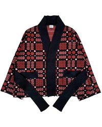 Mabli - Carthen Merino Wrap Cardigan - Lyst